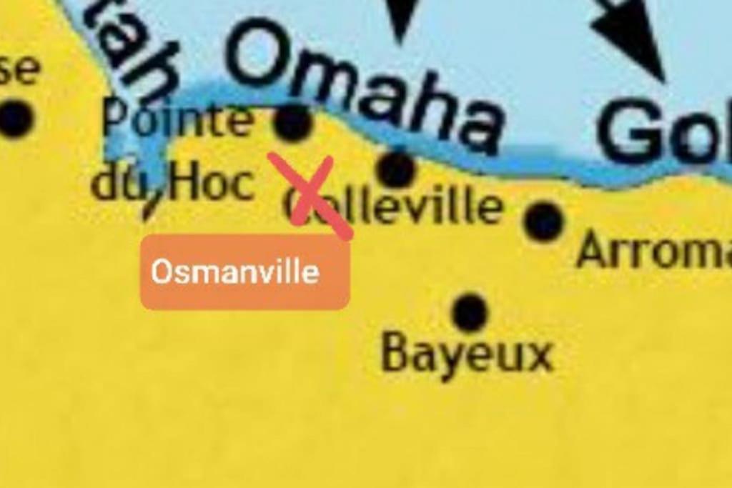 Loft Proche Des Plages Et Sites Du Debarquement Osmanville Zewnętrze zdjęcie